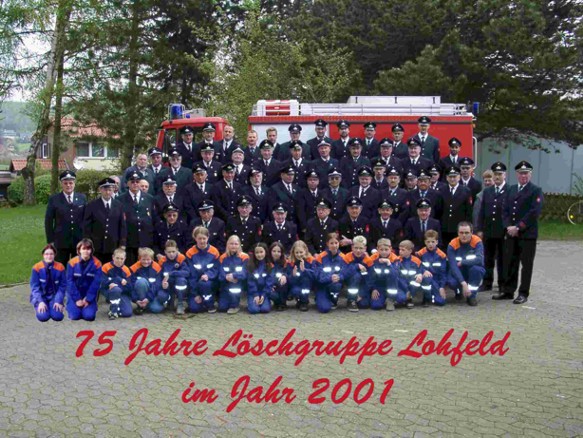 75 Jahre L�schgruppe Lohfeld