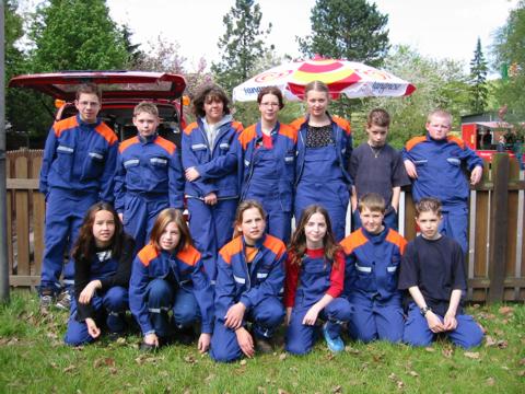 Jugendfeuerwehr Kids 2002