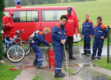 Einsatz mit Kbelspritze