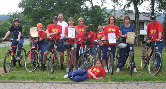 Wir waren dabei - Radrallye in Veltheim