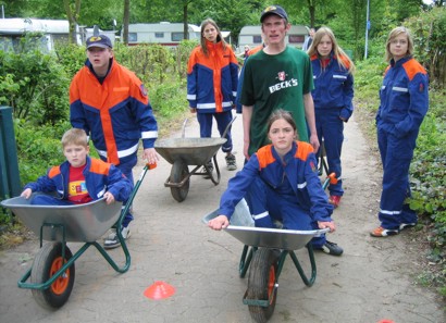 unsere beiden Podestmannschaften am Start